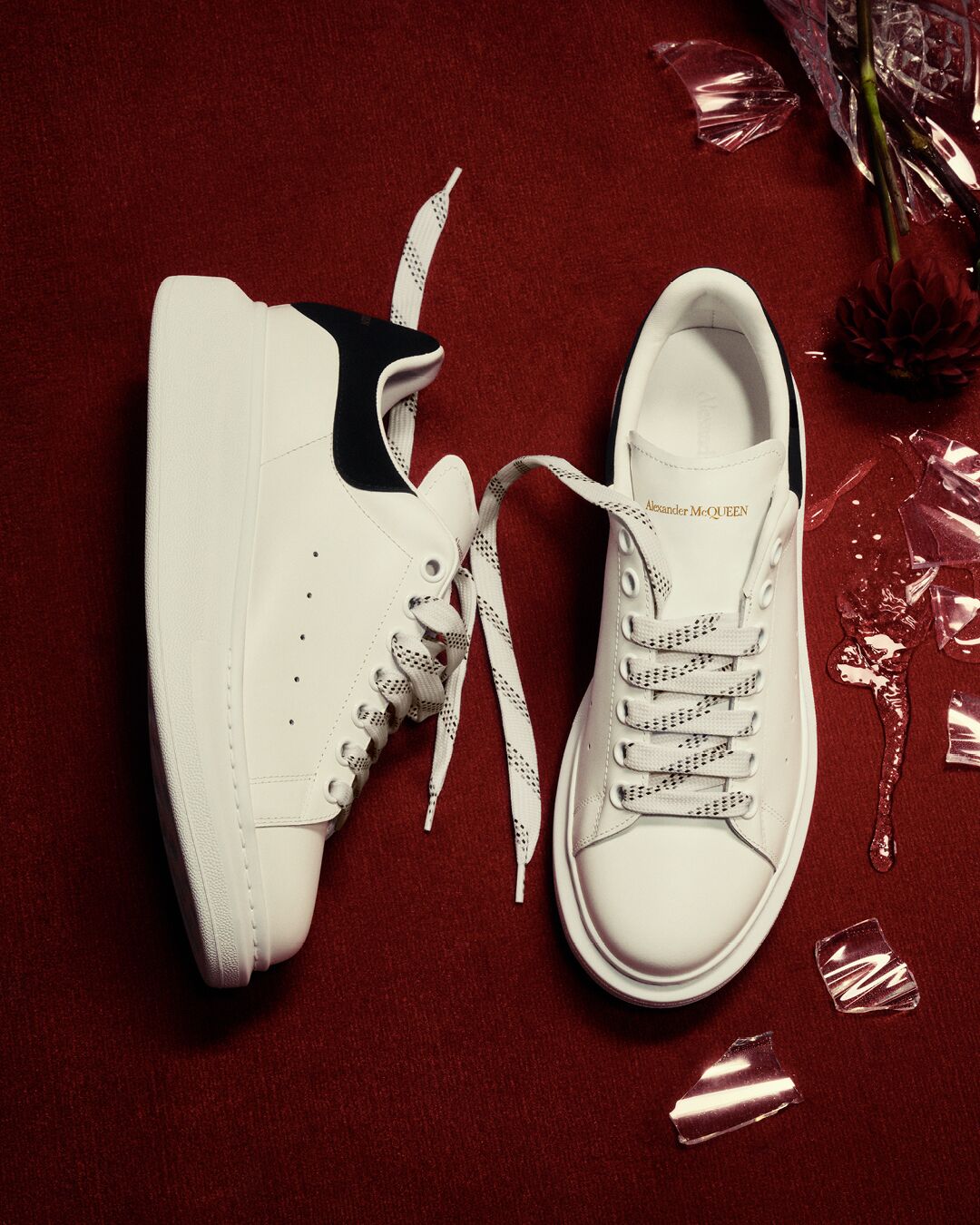 Women's McQueen Oversized Sneakers in White