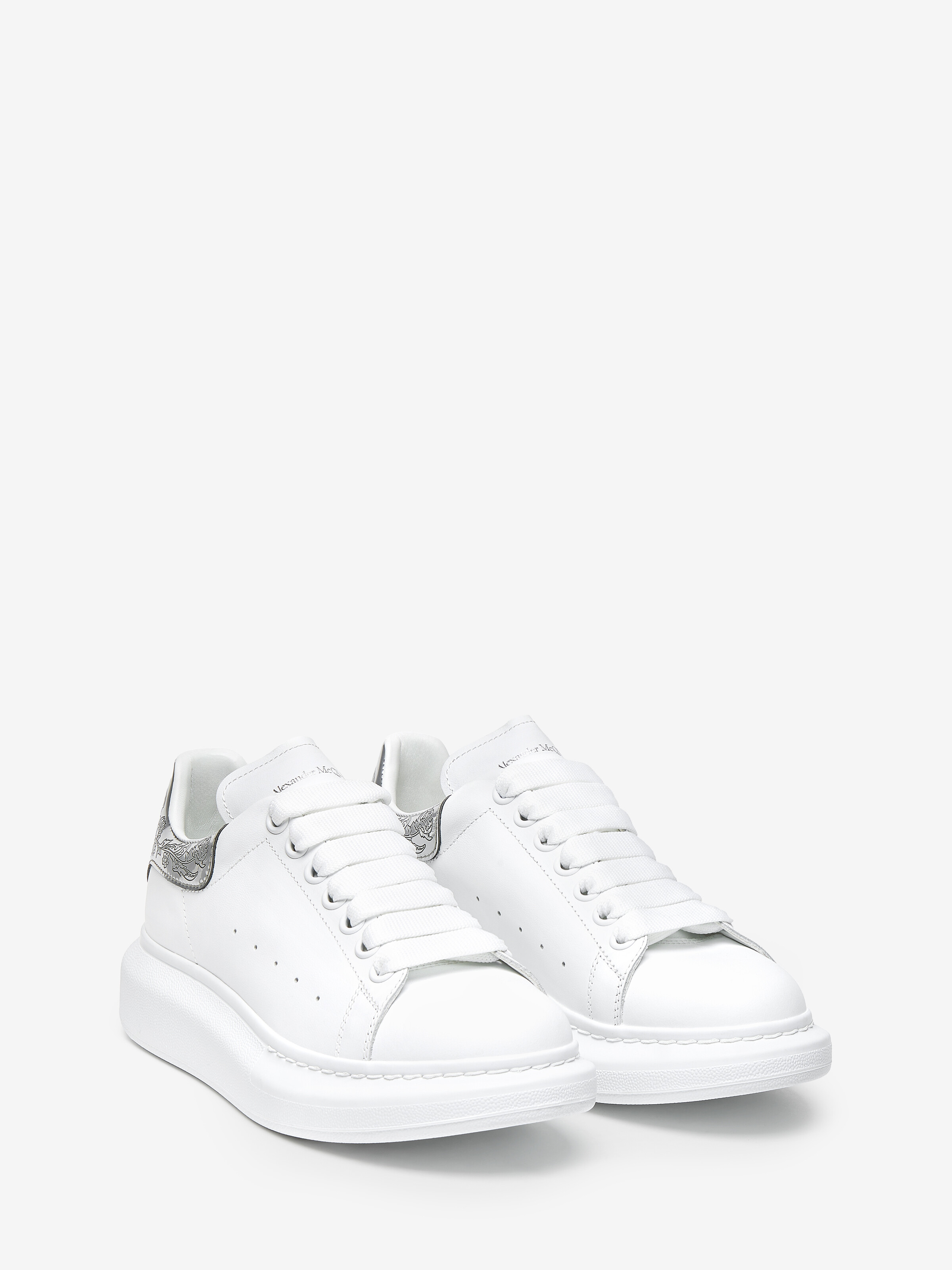 阔型运动鞋 in 牛皮革 | Alexander McQueen - image 2
