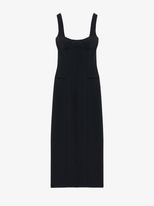 off shoulder dress with corset The Genesis Off Shoulder Satin Corset Slit Gown 14 / Emerald