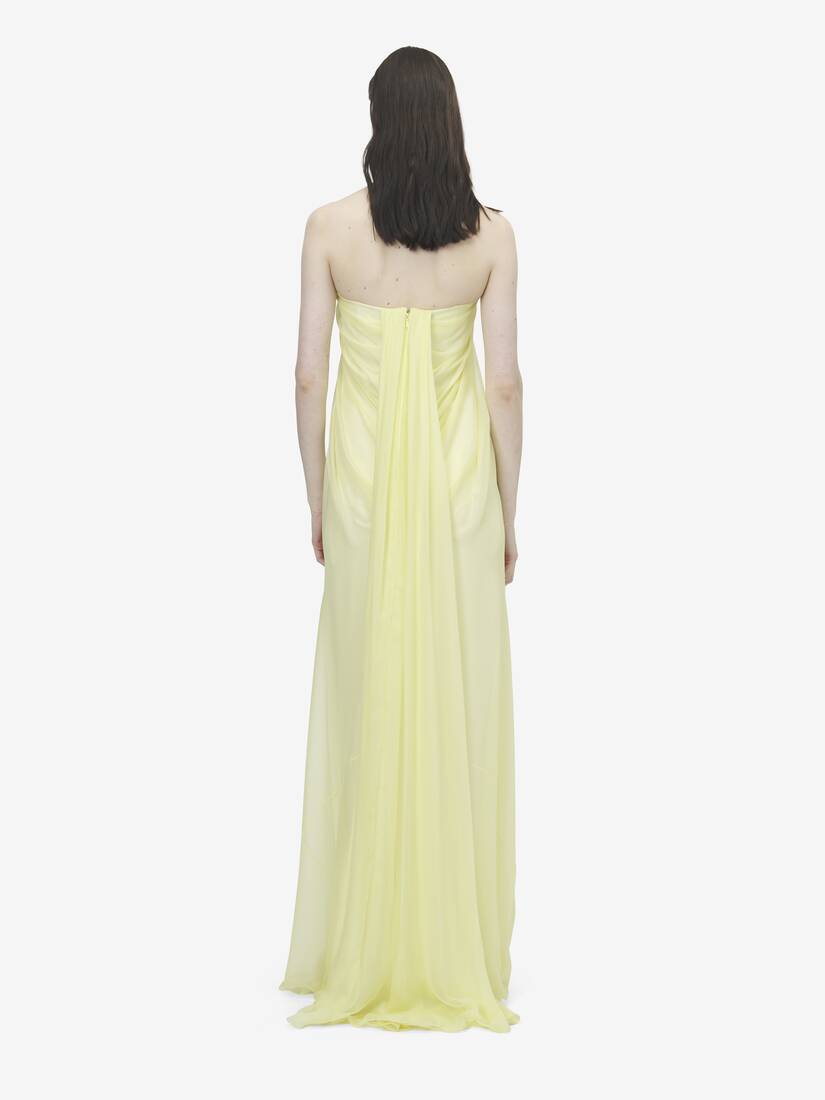 Bustier Evening Dress | Alexander McQueen - image 4