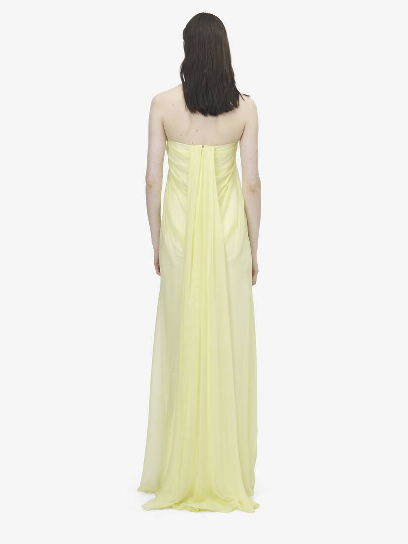 Bustier Evening Dress | Alexander McQueen - image 4