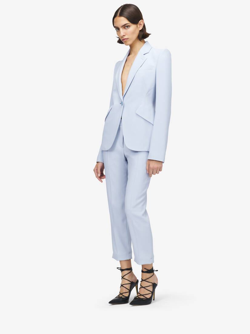 Gekürzte Couture-Hose