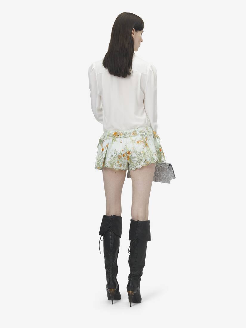 フローラル エンブロイダリー シャツ | Alexander McQueen - image 4