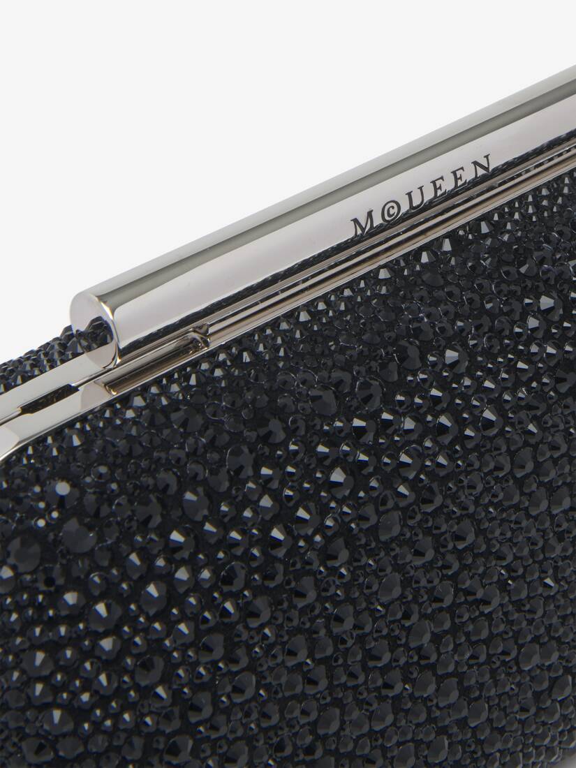 Crystal T-Bar Box Clutch | Alexander McQueen - image 5
