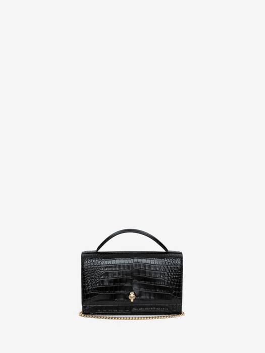 トップハンドル スカル バッグ | ブラック | Alexander McQueen JP