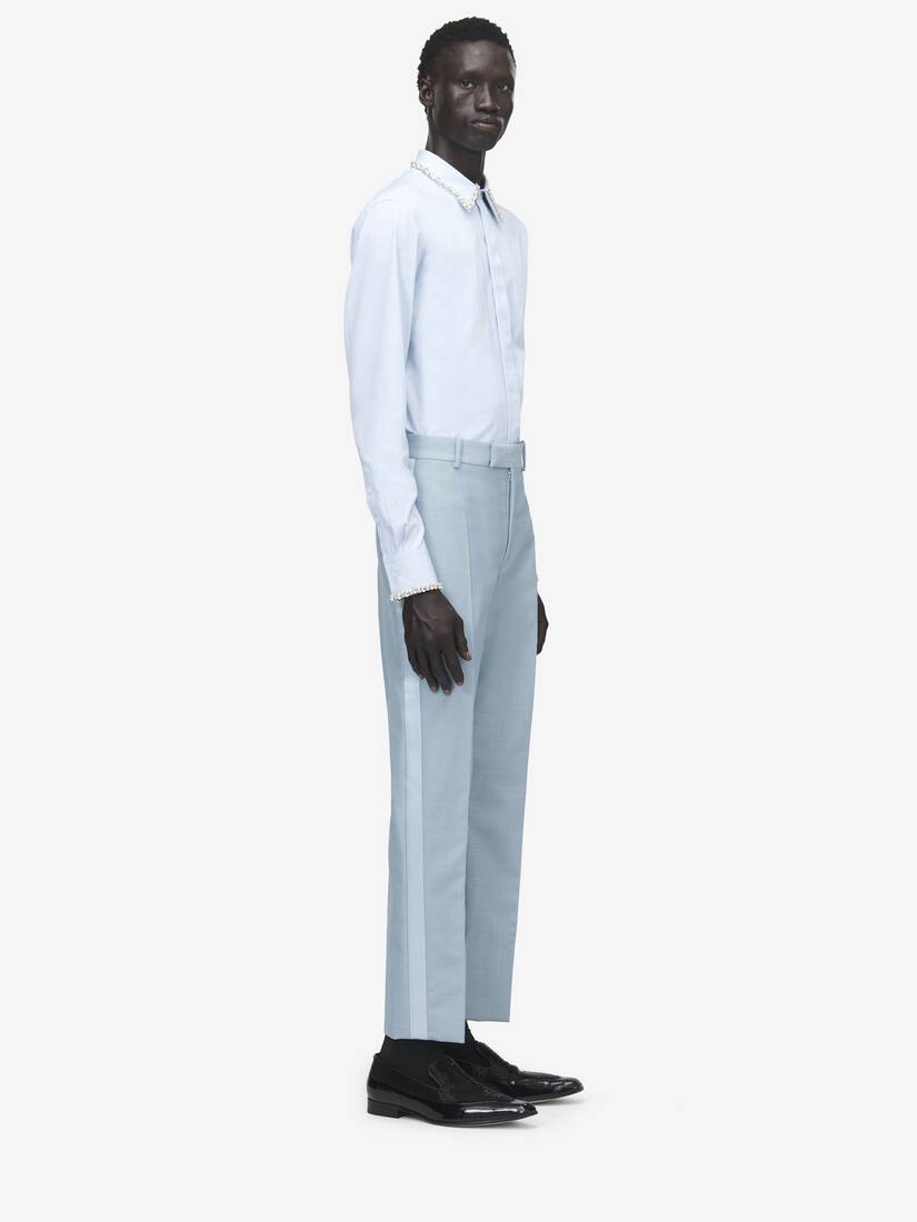 Chemise à Broderie Cristaux
