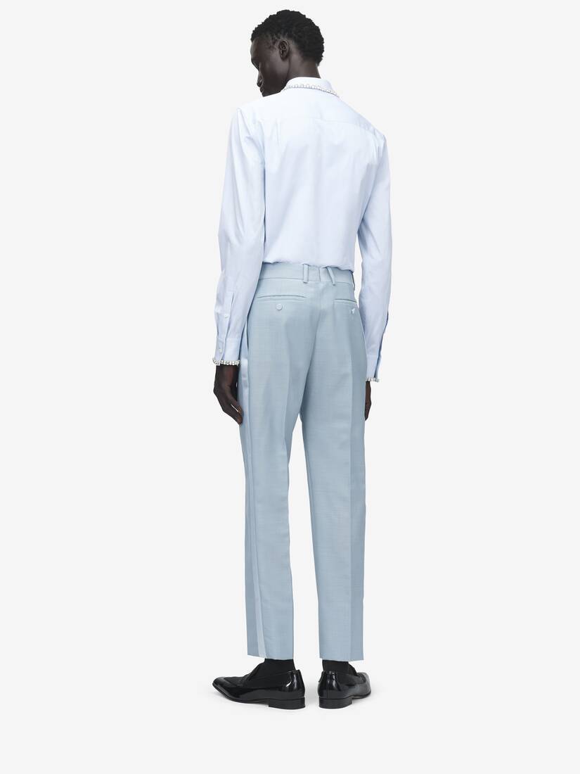 仿水晶刺绣衬衫 | Alexander McQueen - image 4