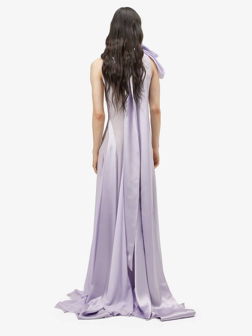 Shoulder Bow Evening Dress | Alexander McQueen - image 4