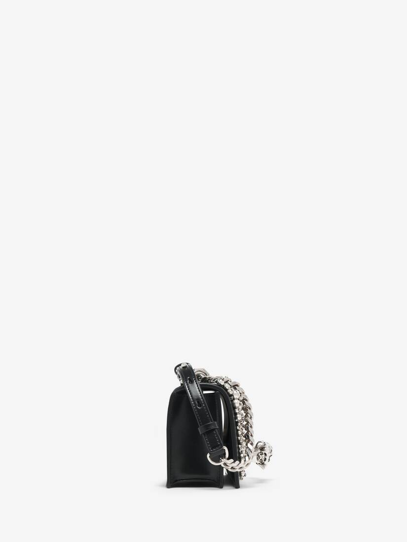 Crystal Embroidery Mini Jewelled Satchel