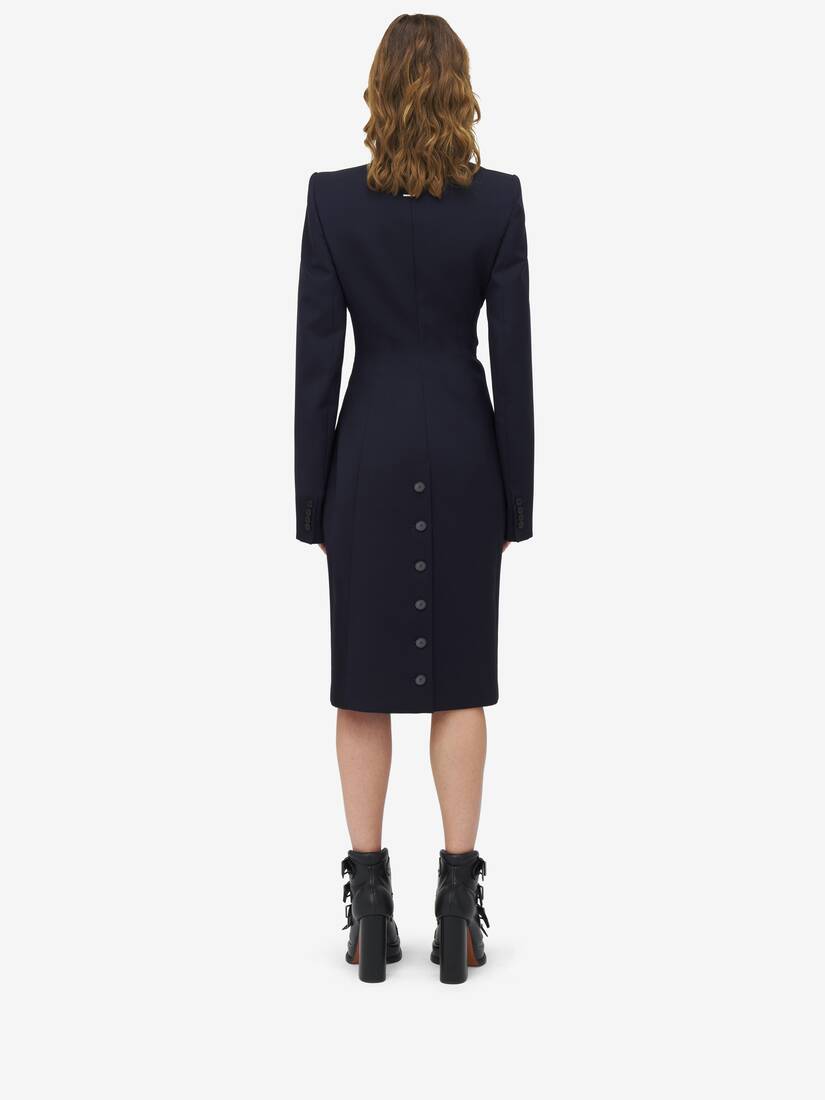 Twisted Lapel Coat