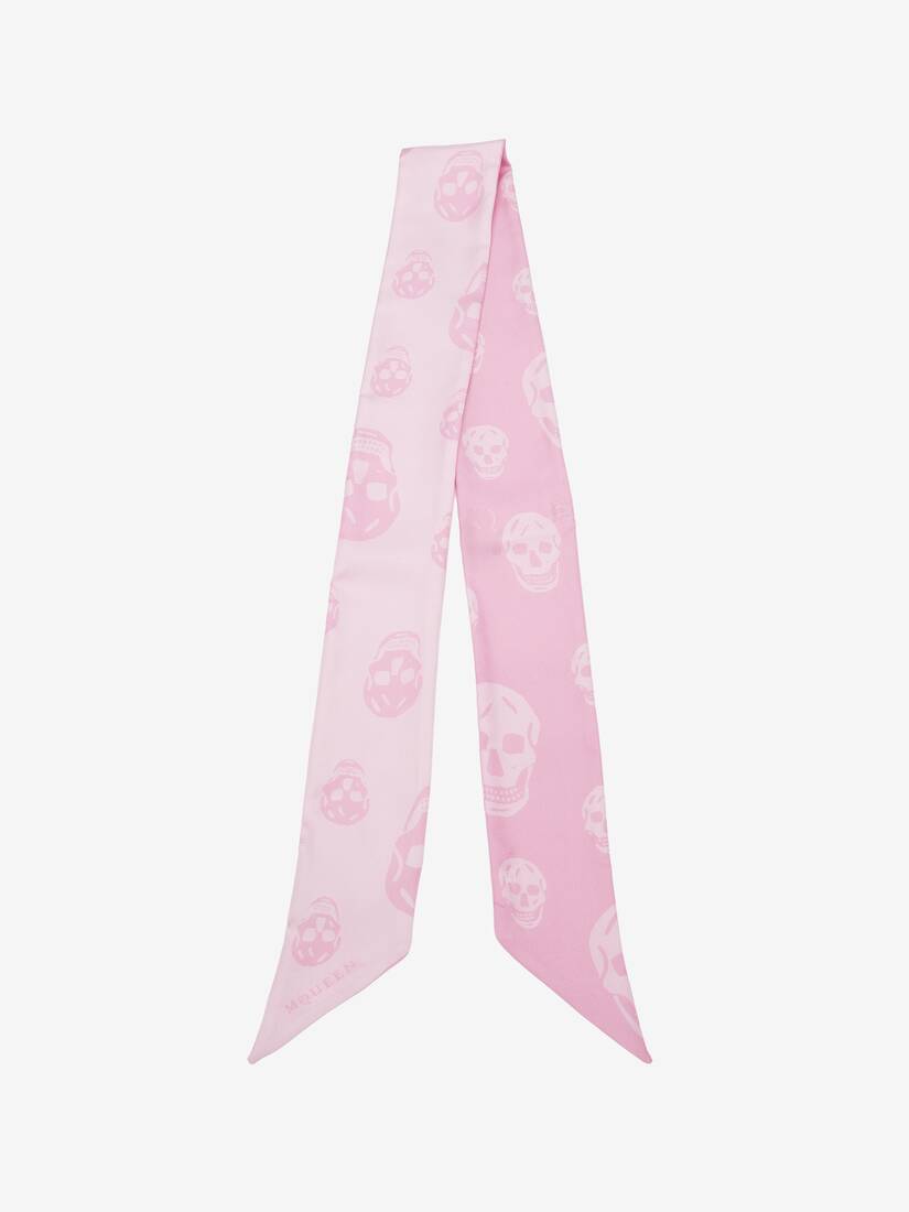 Ribbon Skull Scarf | Alexander McQueen - image 1