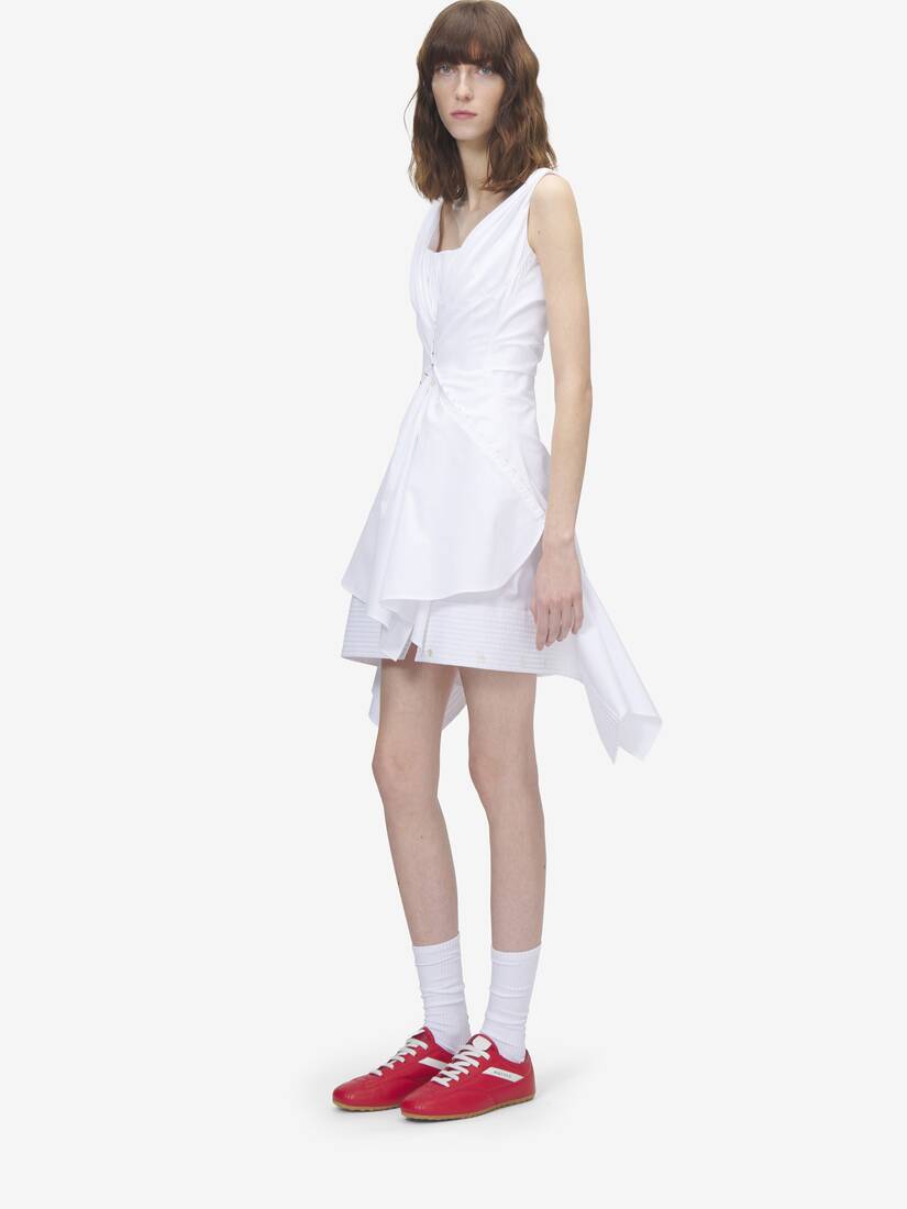 Gerafftes Minikleid | Alexander McQueen - image 3