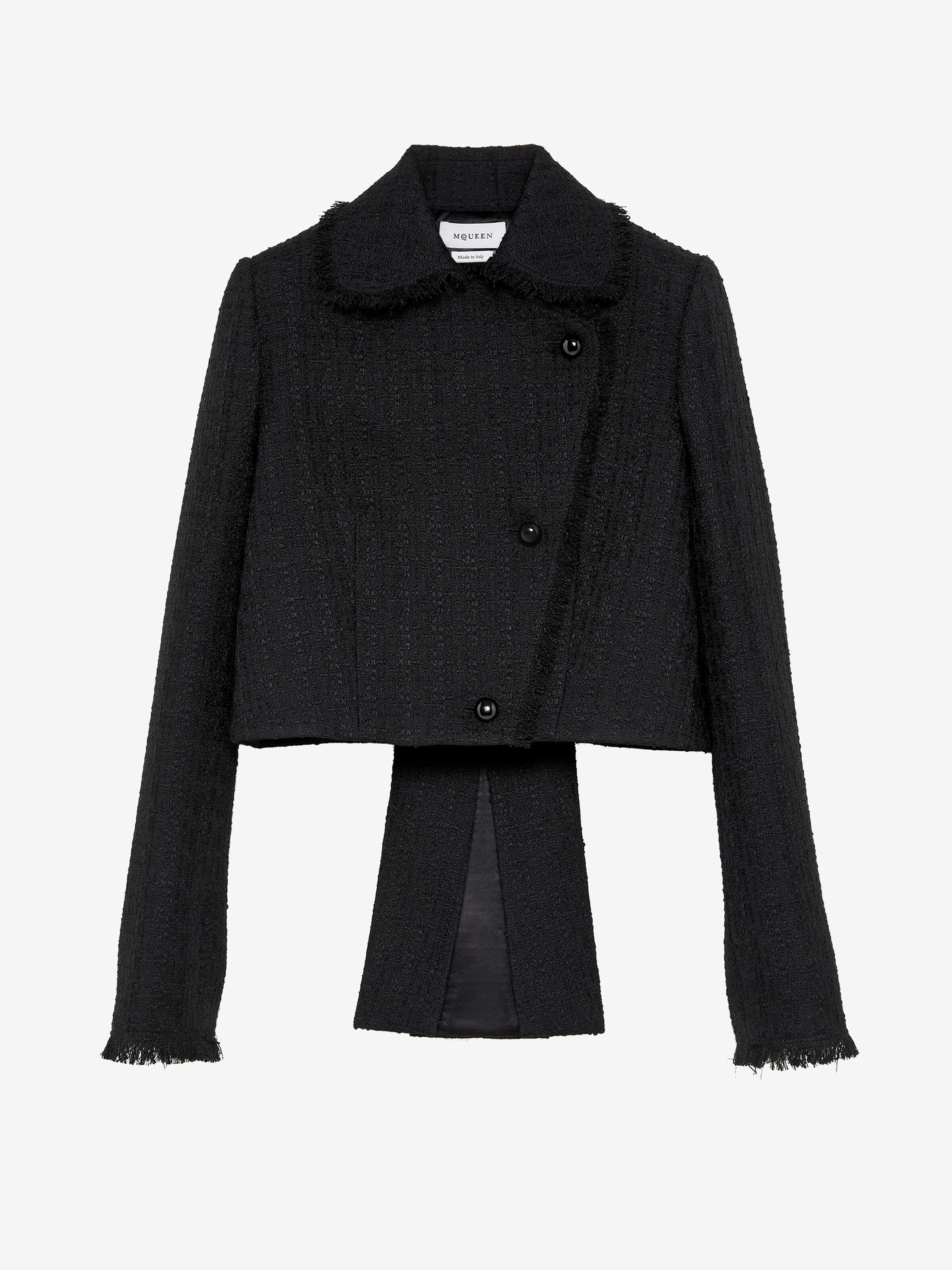 Light Tweed Cropped Jacket