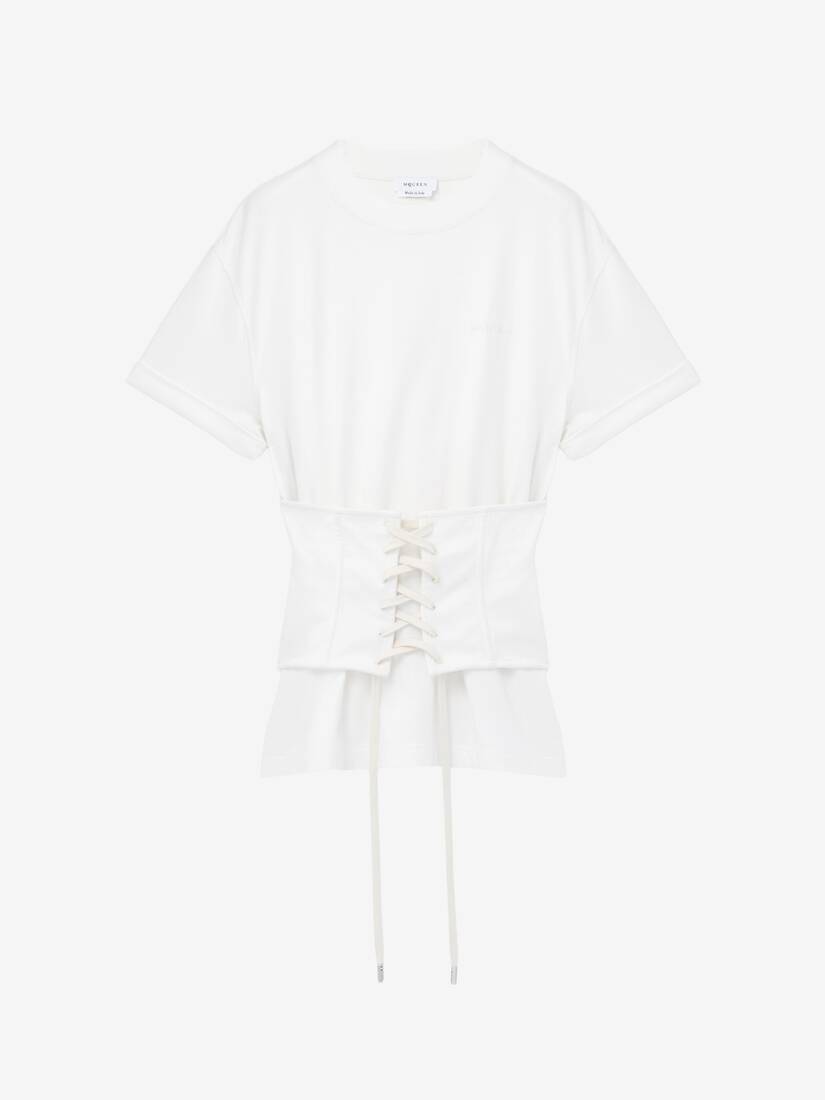 Corset T-shirt | Alexander McQueen - image 1