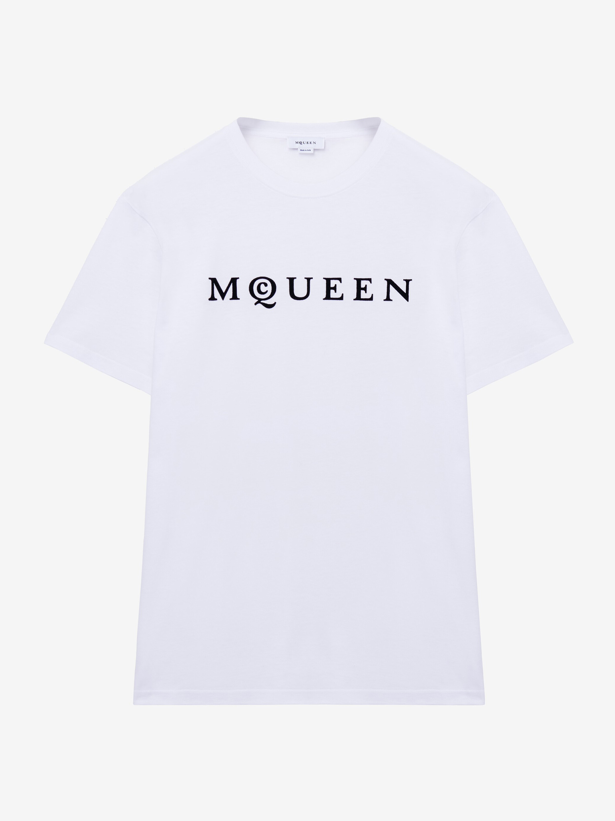 Men's McQueen-T-Shirt in White in 100% Cotton | Alexander McQueen - image 1