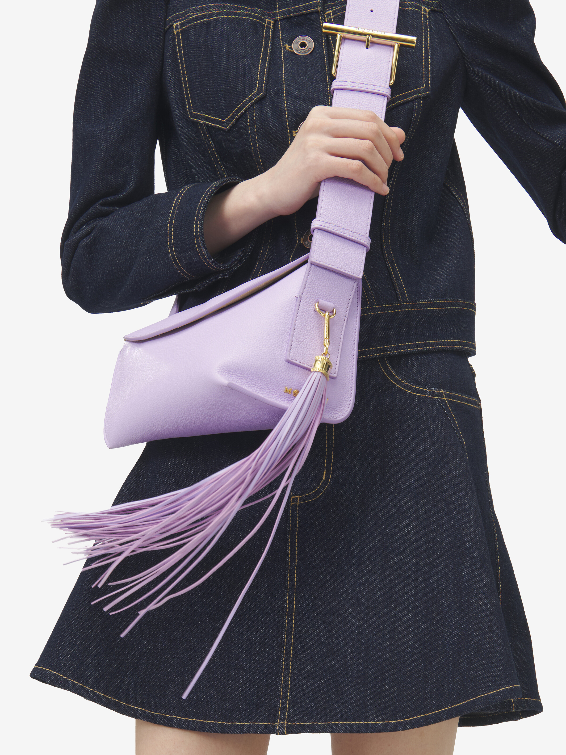 Leather Tassel Charm