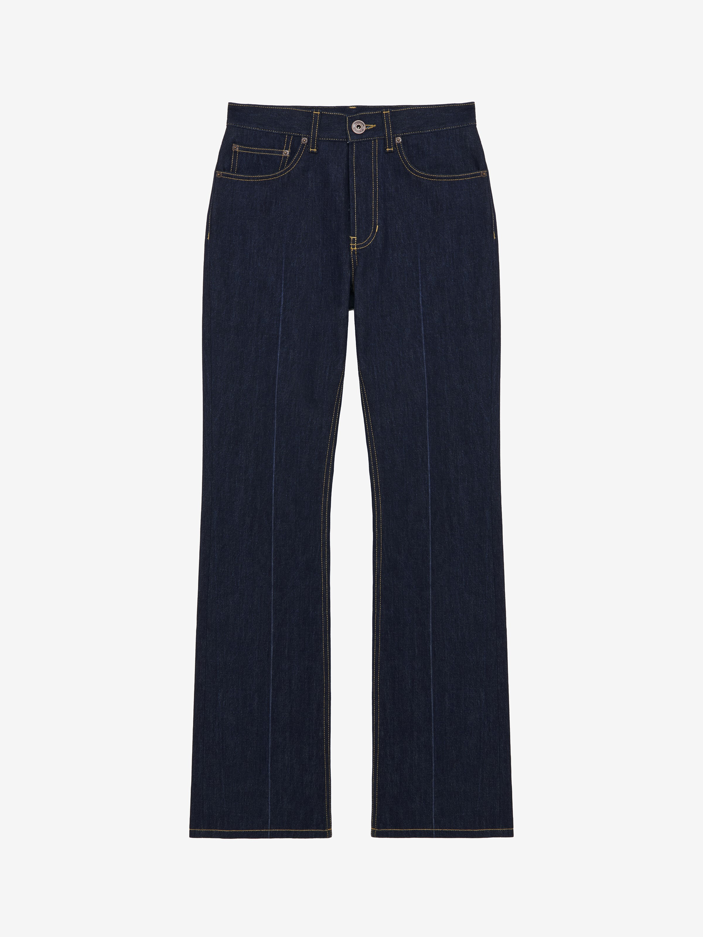 Schmale Denim-Jeans für Herren in Indigo in 100% Baumwolle | Alexander McQueen - image 1