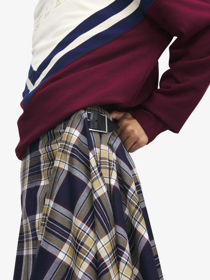 Kilt drapé | Alexander McQueen - image 5