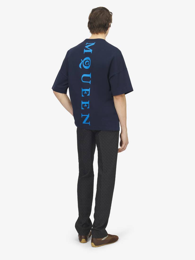 T-shirt oversize à logo | Alexander McQueen - image 4