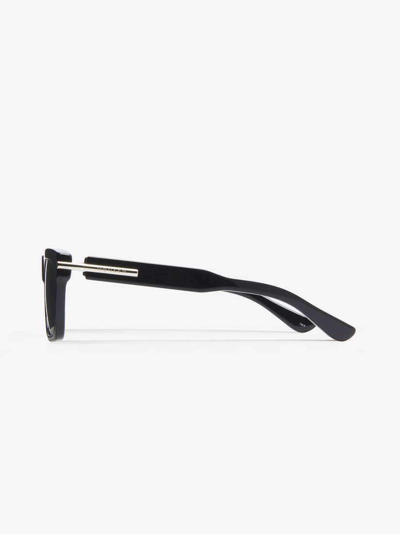 City T-Bar Rectangular Sunglasses | Alexander McQueen - image 4