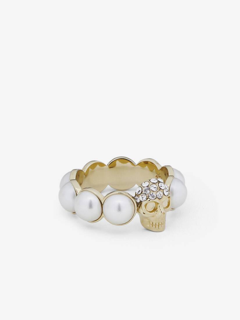 Skull and Pearl Ring | Alexander McQueen - image 3