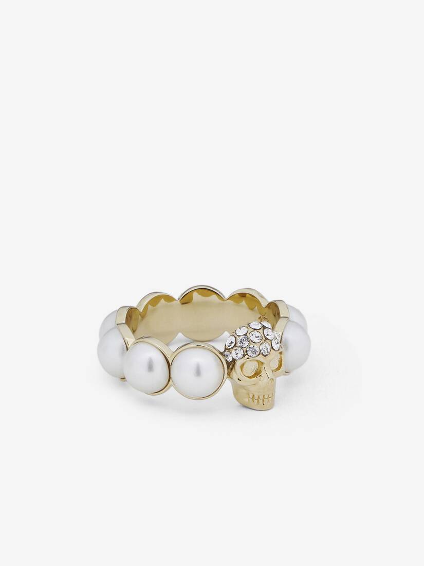 Skull and Pearl Ring | Alexander McQueen - image 3