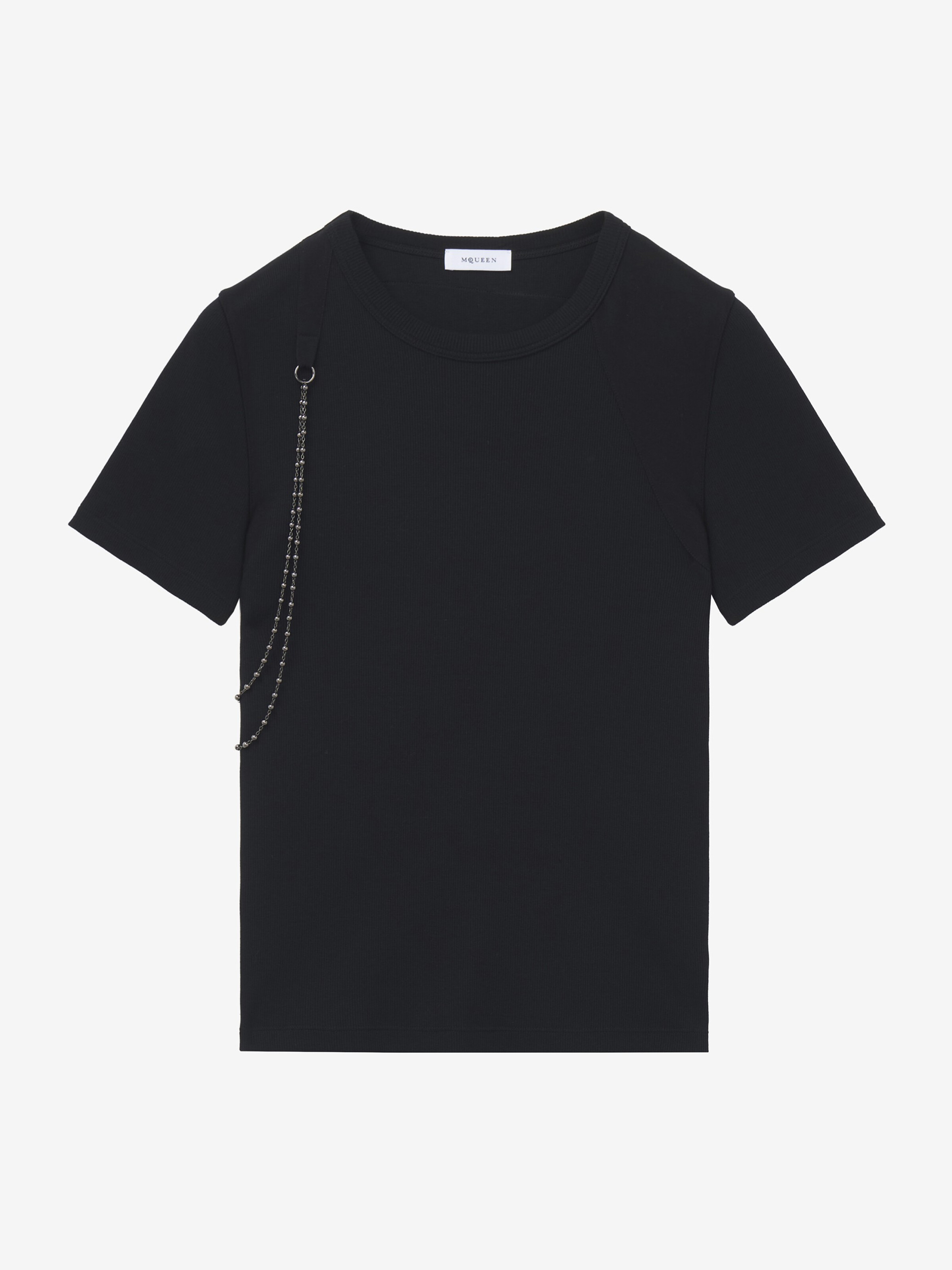 T-shirt à harnais chaîne
