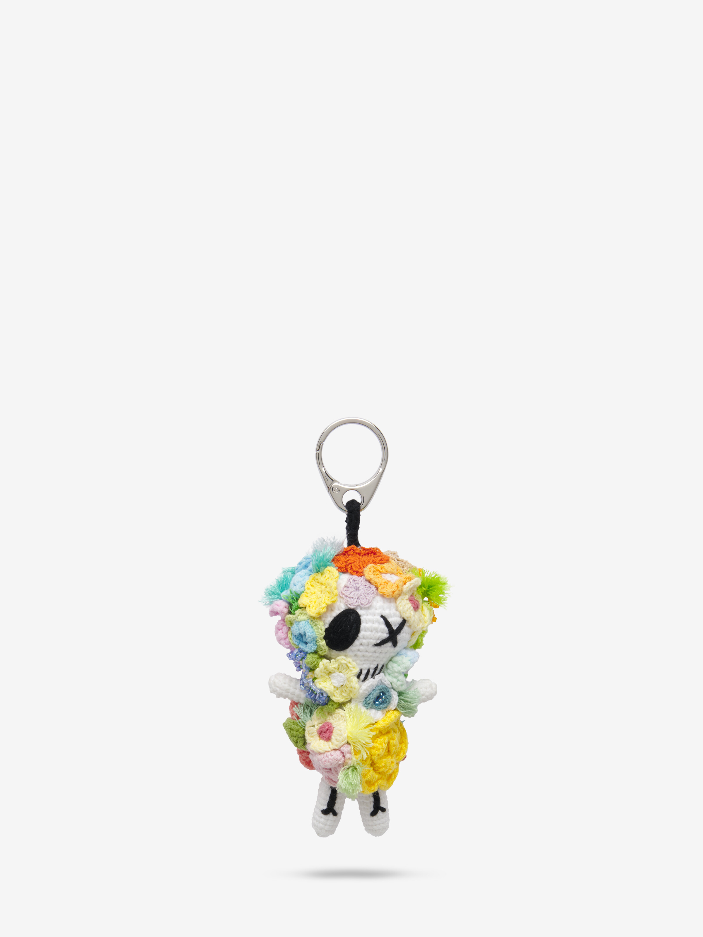 Women's The Doll Rose in Multicolor in 50% Acrylic, 50% Cotton | Alexander McQueen - image 1