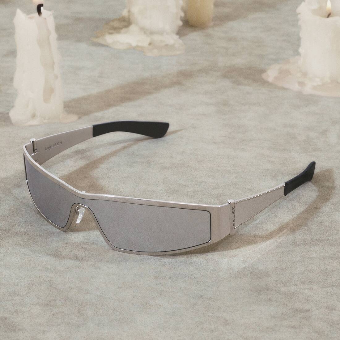 silver sunglasses