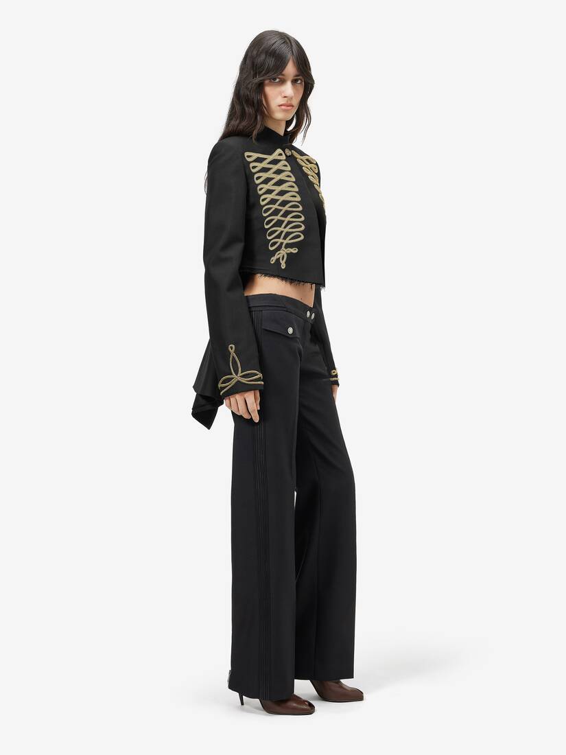 Frogging Embroidery Jacket | Alexander McQueen - image 3