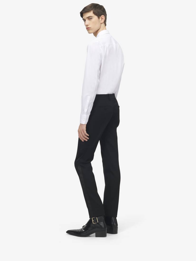 Crystal Mirror Embroidery Shirt