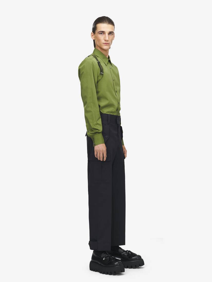 McQueen Logo Harness Shirt | Alexander McQueen - image 3