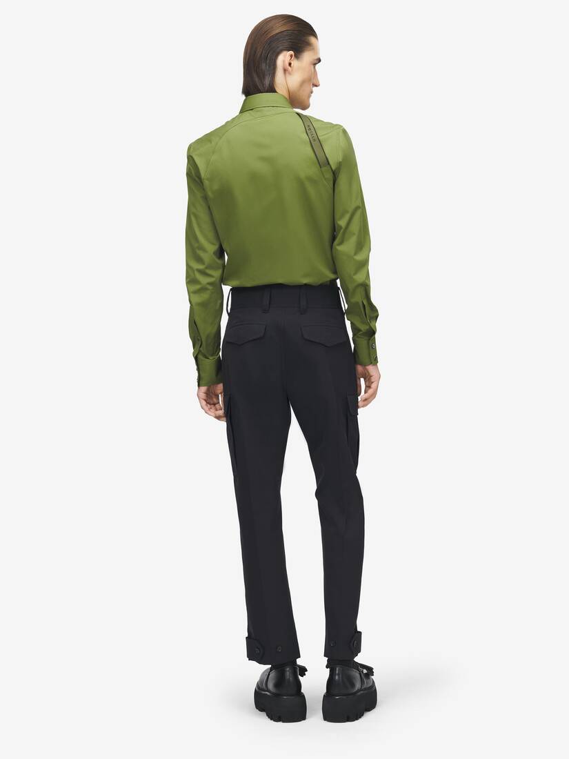 McQueen Logo Harness Shirt | Alexander McQueen - image 4