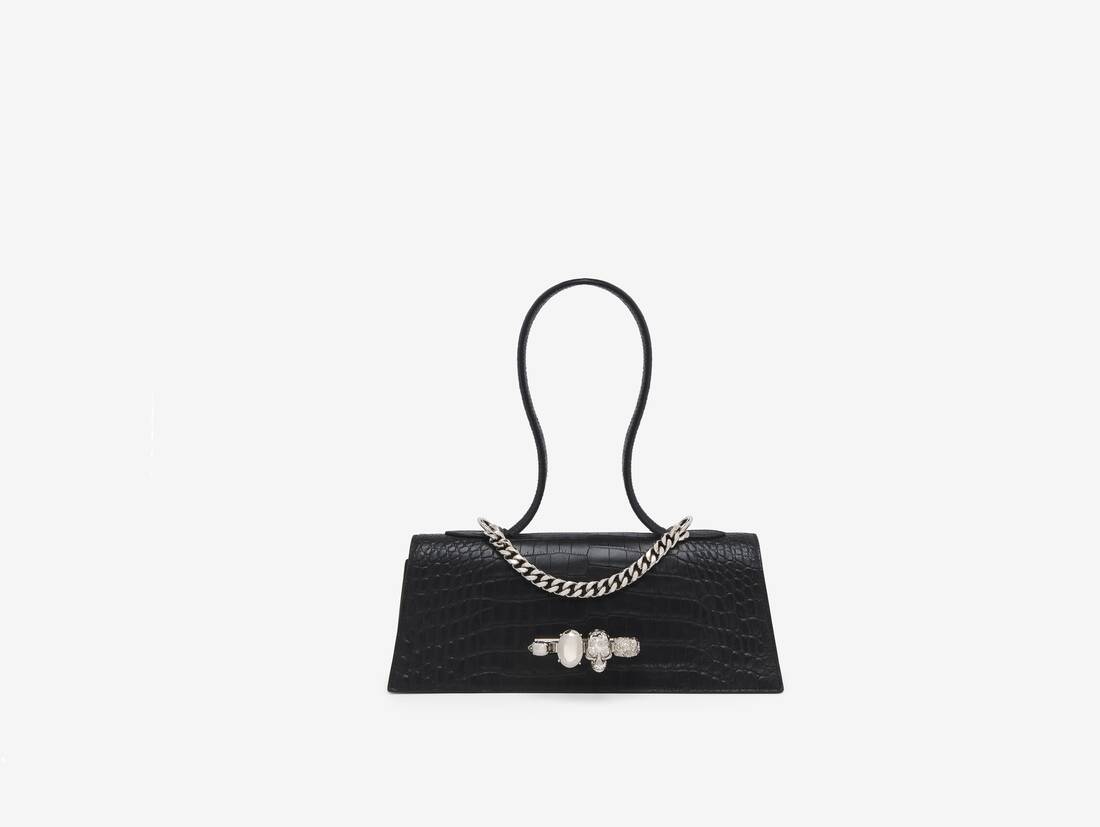 Black Jewelled Bag McQueen