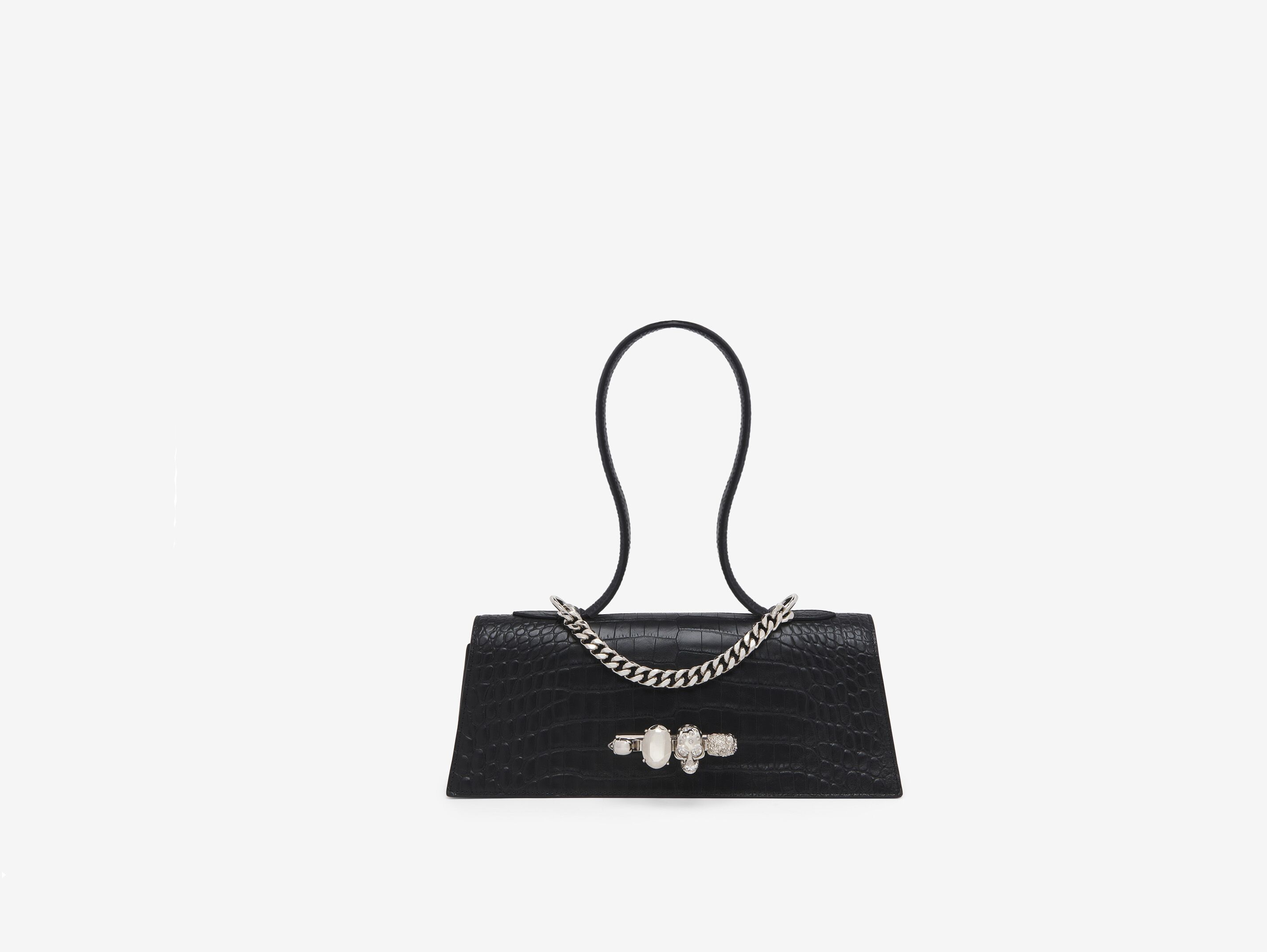 Black Jewelled Bag McQueen