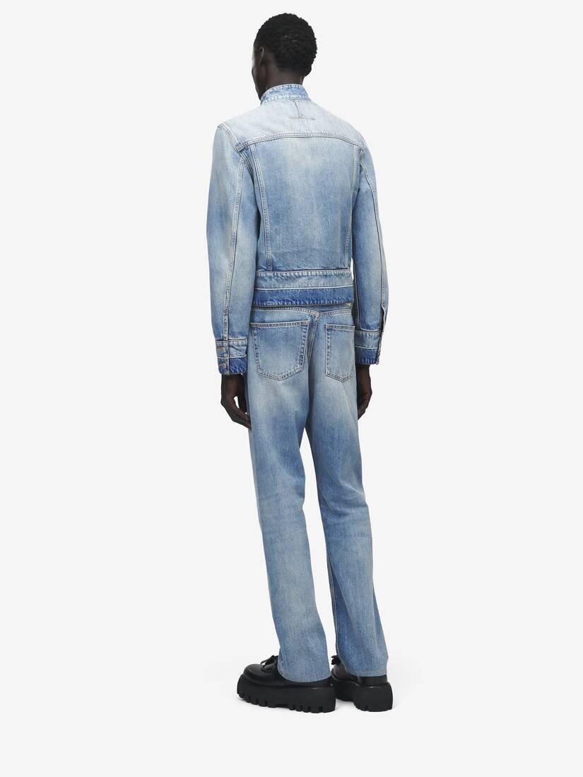 立领牛仔夹克 | Alexander McQueen - image 5