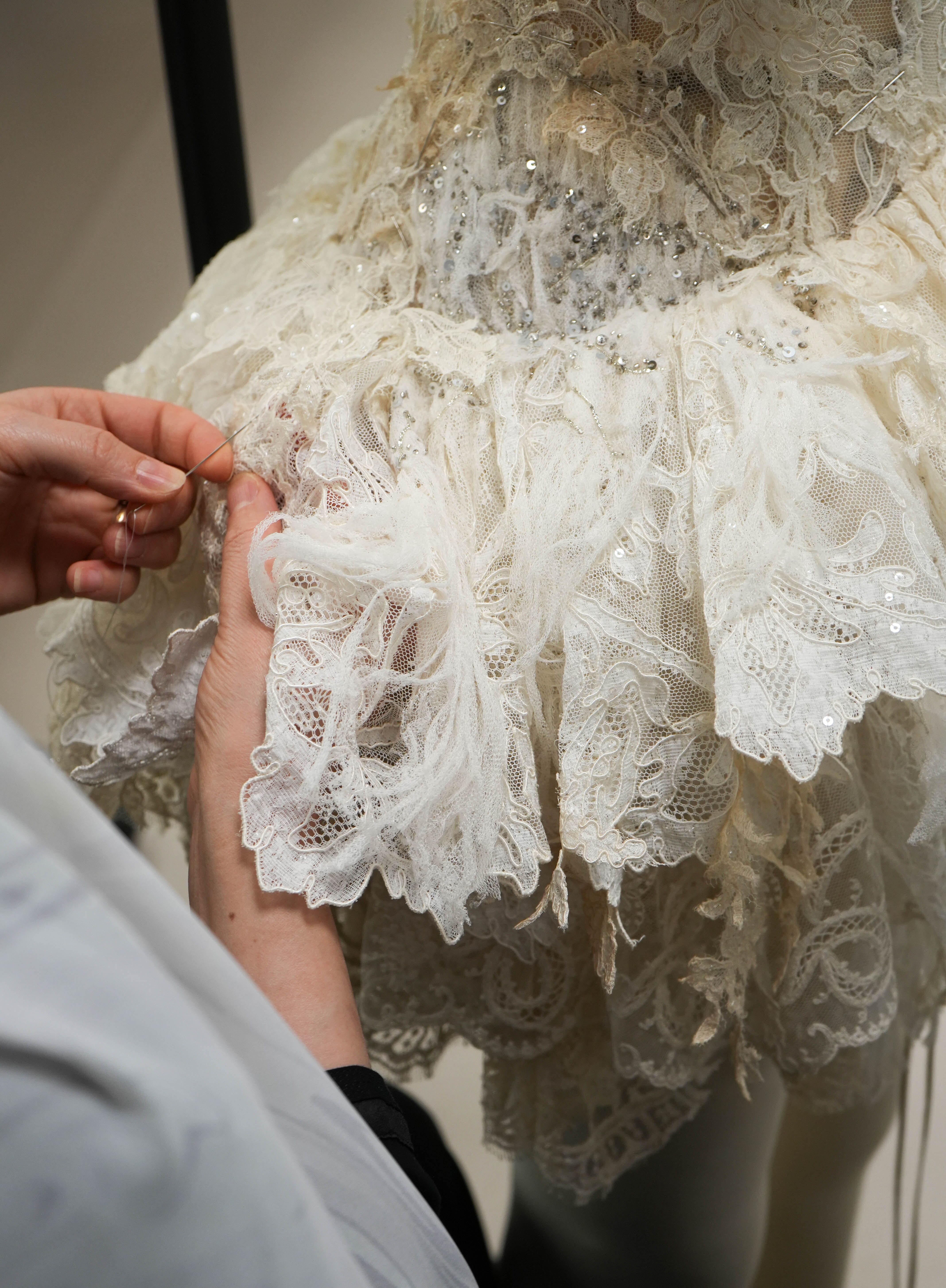 Chappell Roan Wearing custom McQueen 