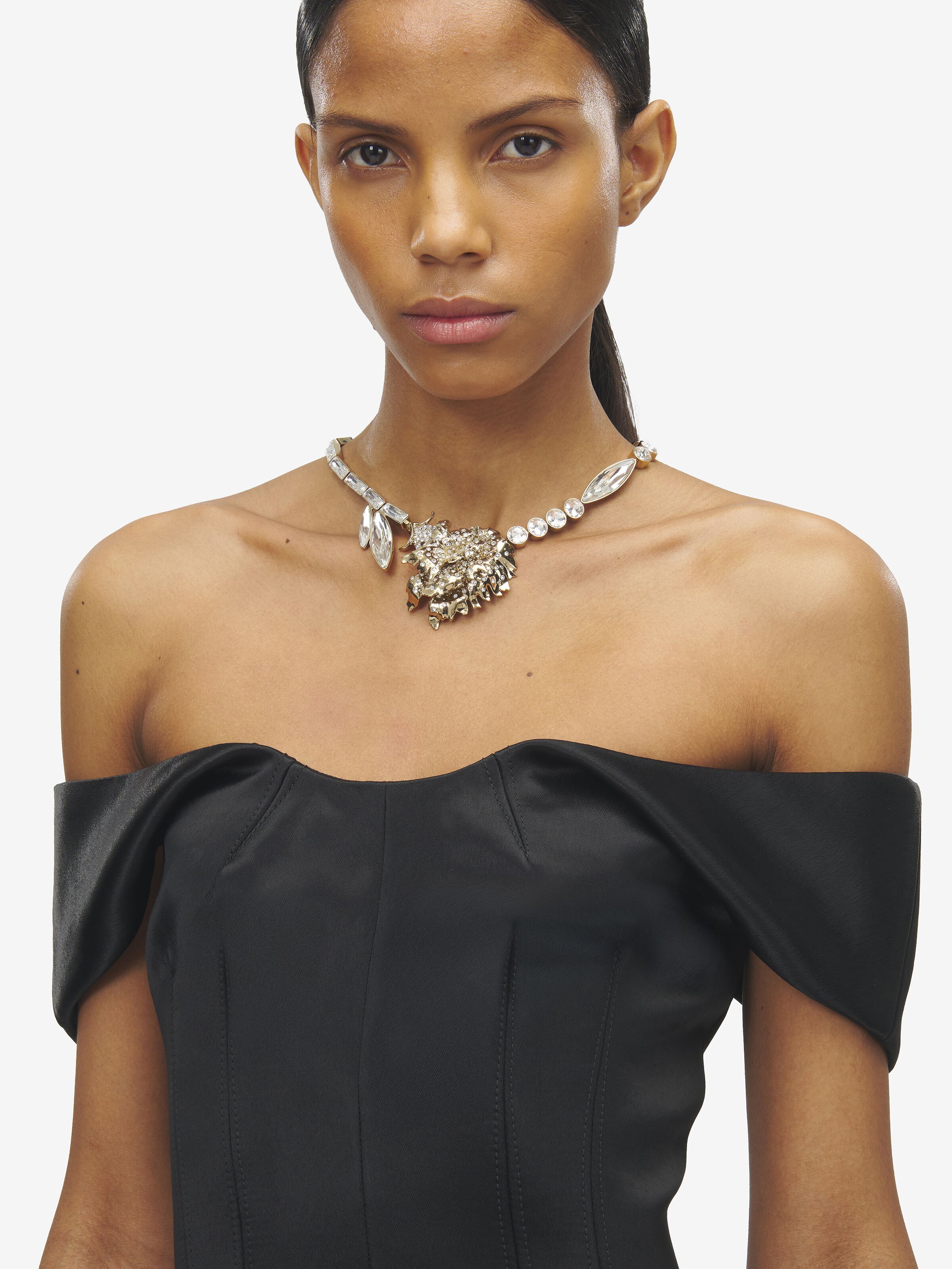 McQueen sunflower necklace