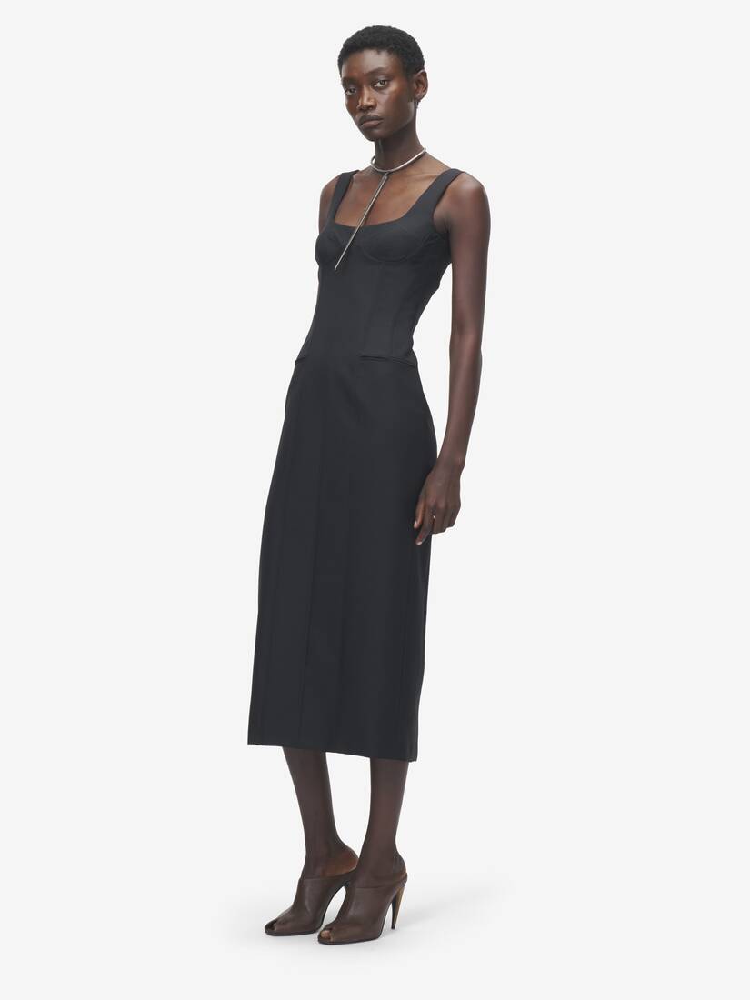 Corset Midi Dress | Alexander McQueen - image 3
