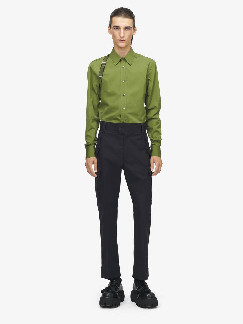 McQueen Logo Harness Shirt | Alexander McQueen - image 2