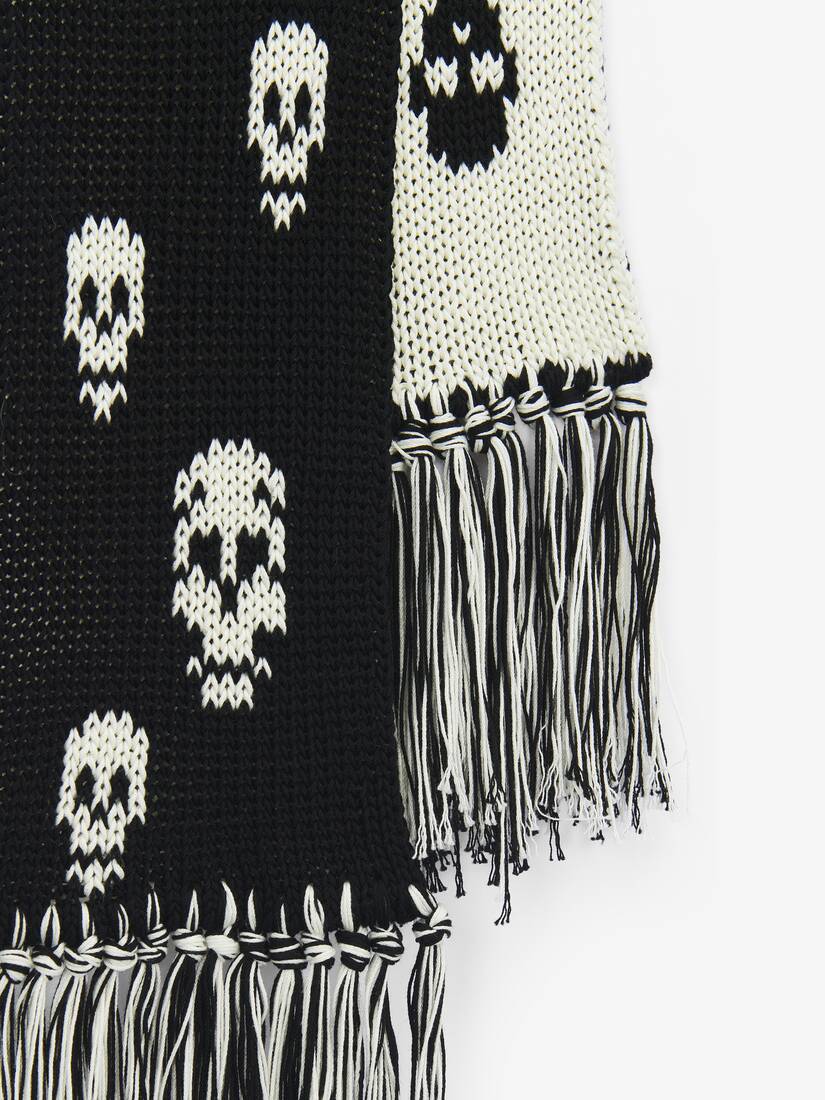 Skull Knit Scarf | Alexander McQueen - image 3