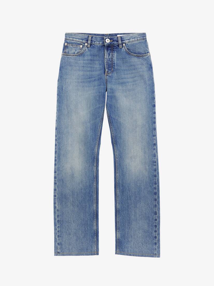 Straight Leg Jeans | Alexander McQueen - image 1