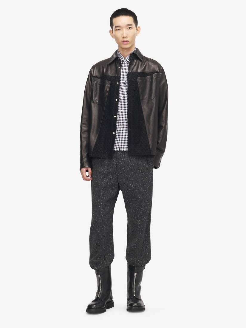 Surchemise en cuir | Alexander McQueen - image 2
