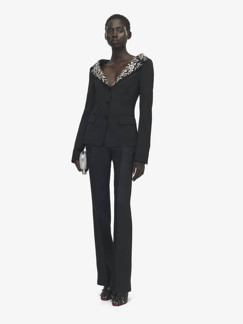 Pantalon ajusté taille haute | Alexander McQueen - image 2