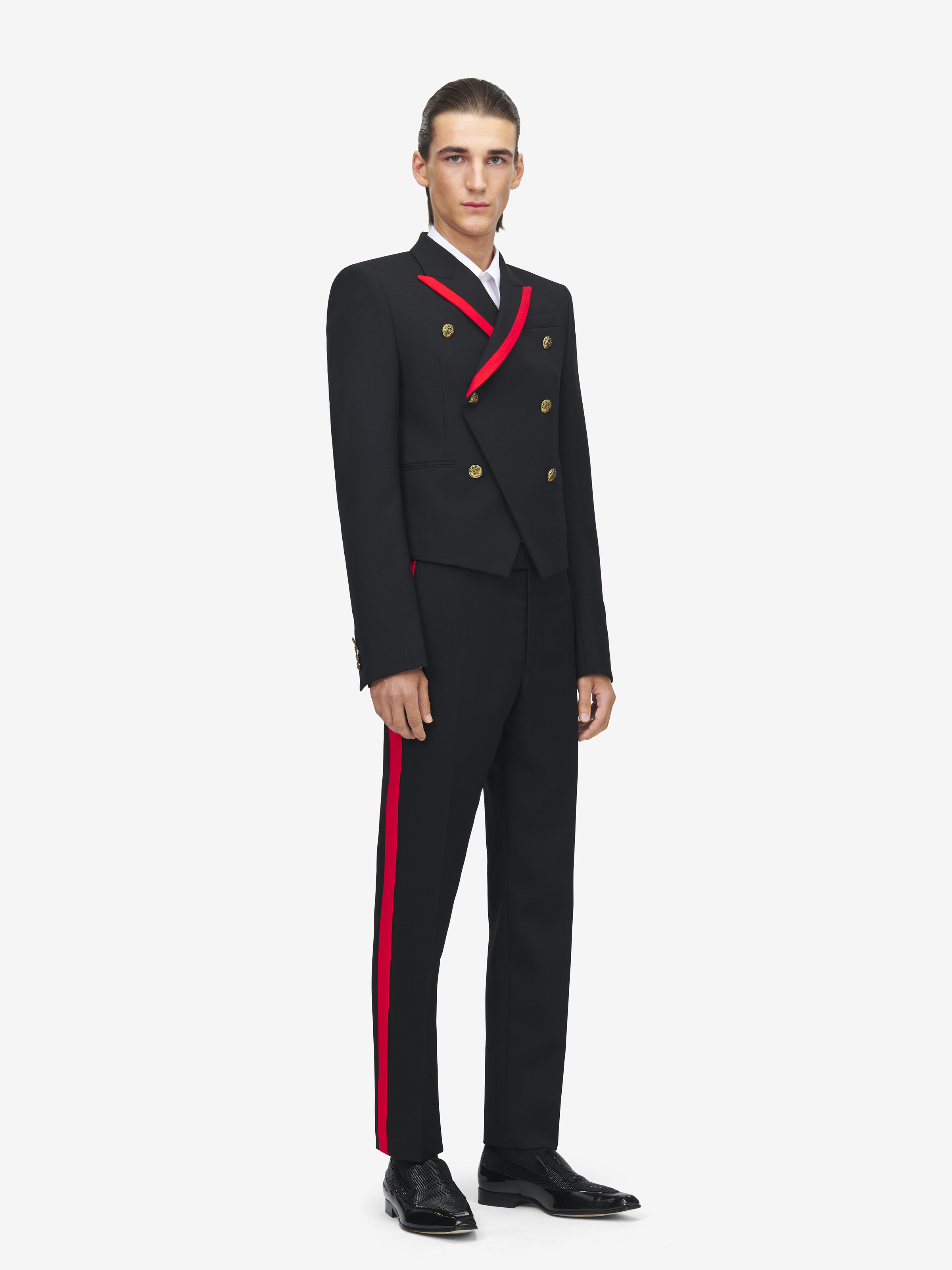 Uniform Double-breasted Jacket