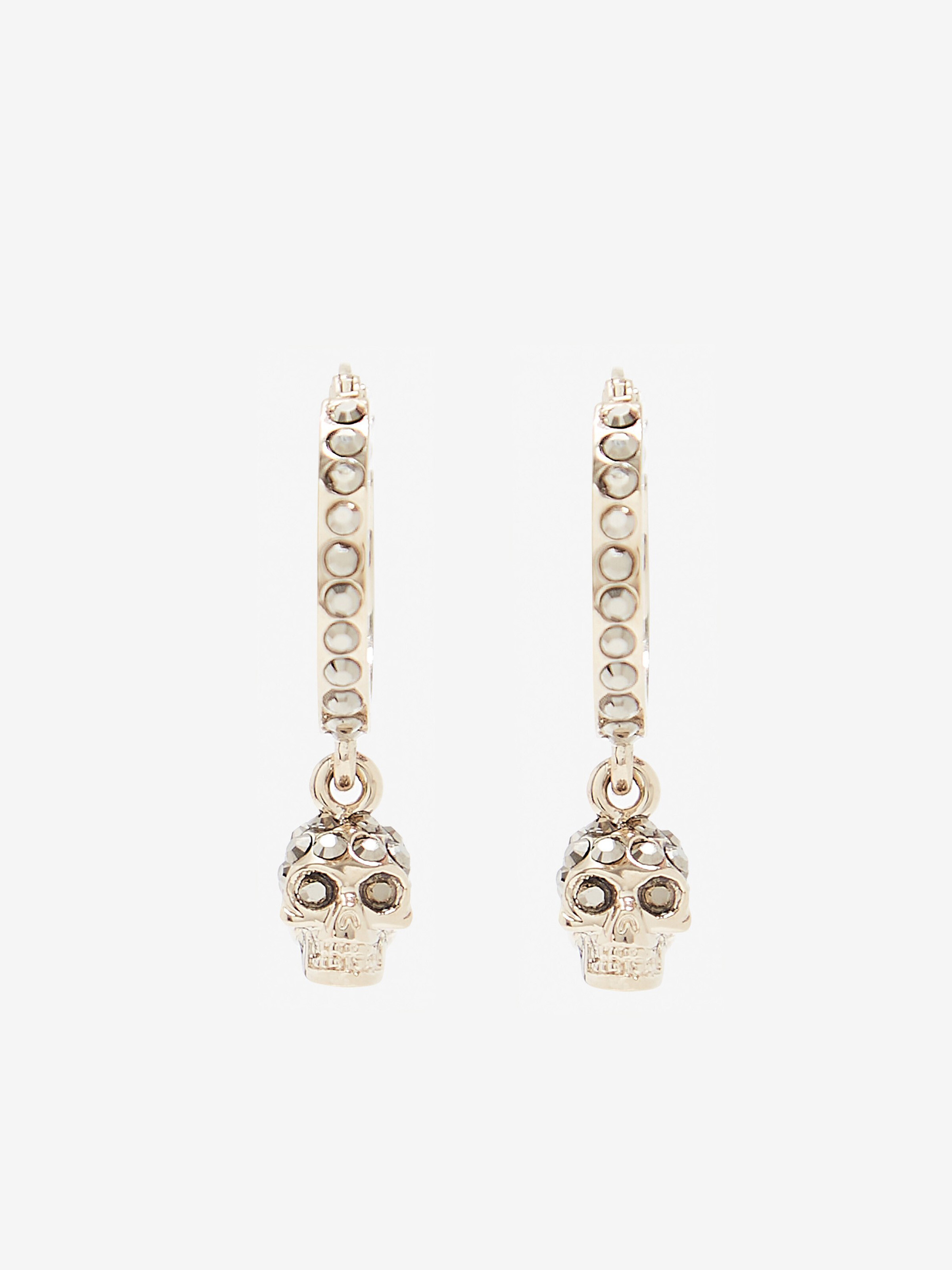 Skull Mini Creole 环形耳环