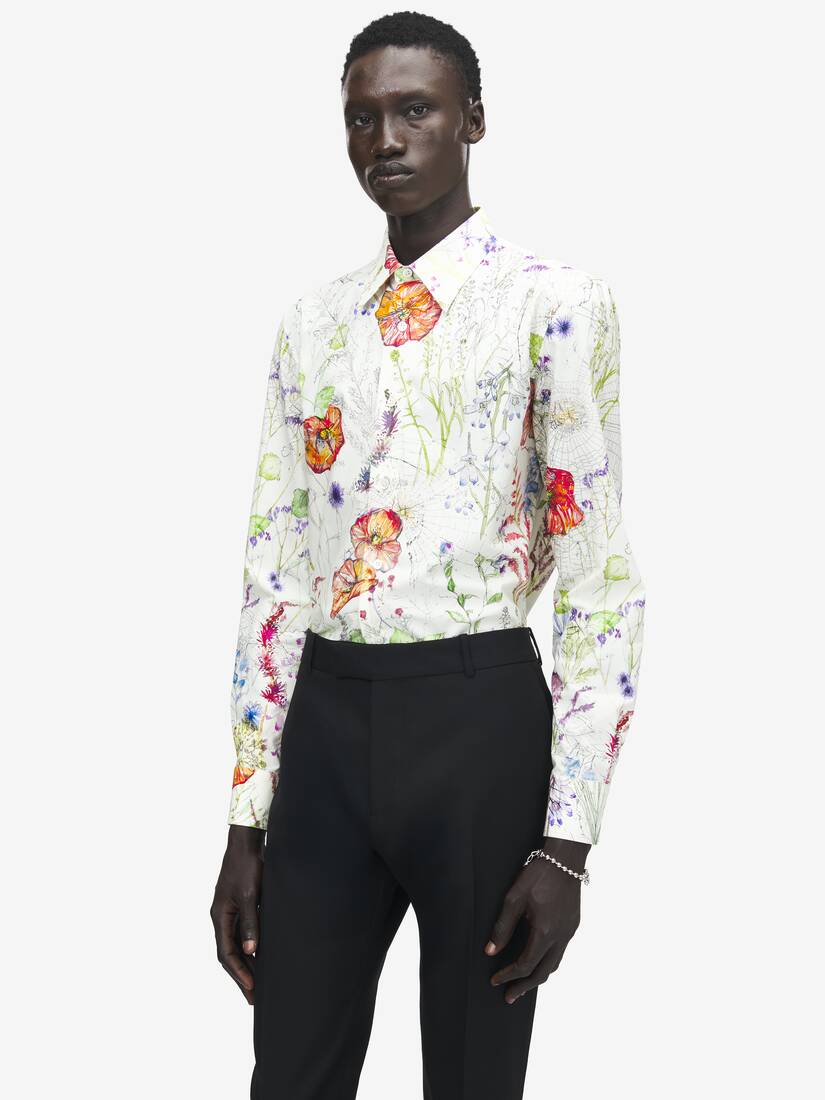 Chemise à imprimé Meadow Floral | Alexander McQueen - image 6