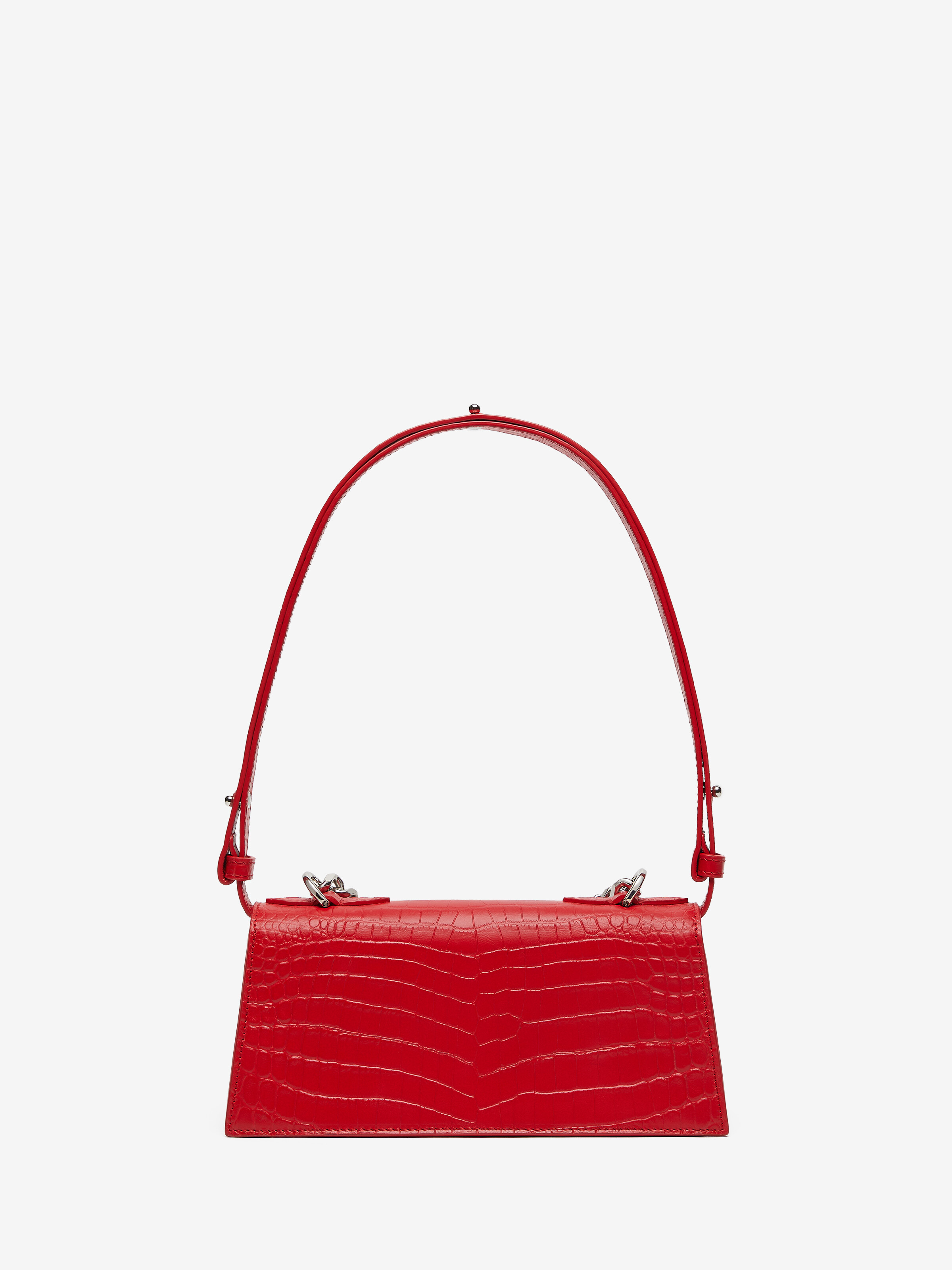 Women's Jewelled Mini in Red in Calf Leather | Alexander McQueen - image 4