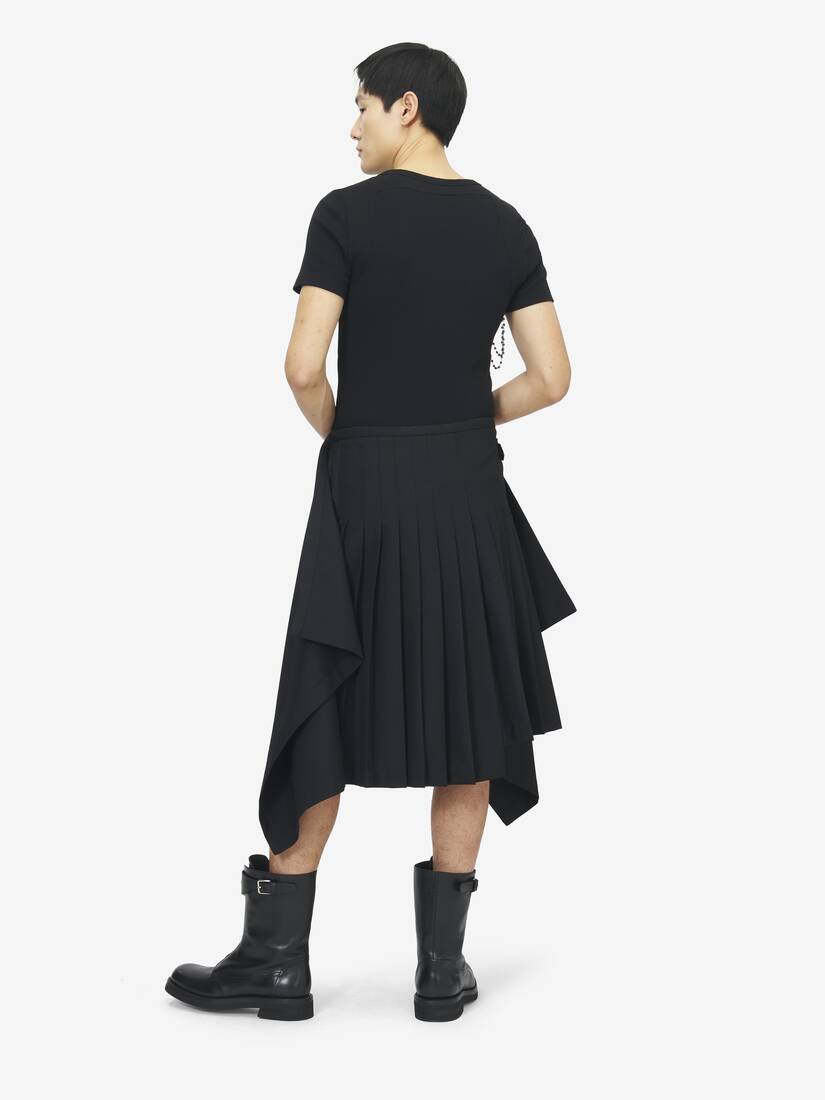 Kilt drapé | Alexander McQueen - image 4