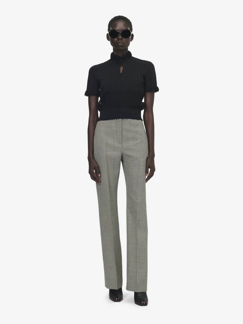 Pointelle Knit Top | Alexander McQueen - image 2
